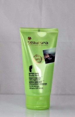 Dead Sea Of Spa Foot Cream With Magnesium 150ml FREE SHIPPING WORLDWIDE