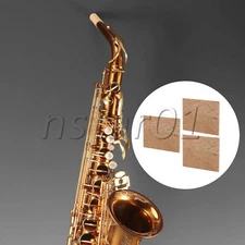 Saxophone Neck Joint Cork Sheet 2.44" x 1.61" for Alto/Soprano/Tenor Set of 3