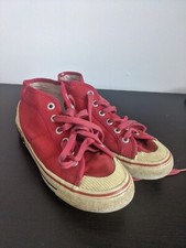 SUPERGA ROSSE 38 Vintage originali Anni '70 In buone Condizioni 