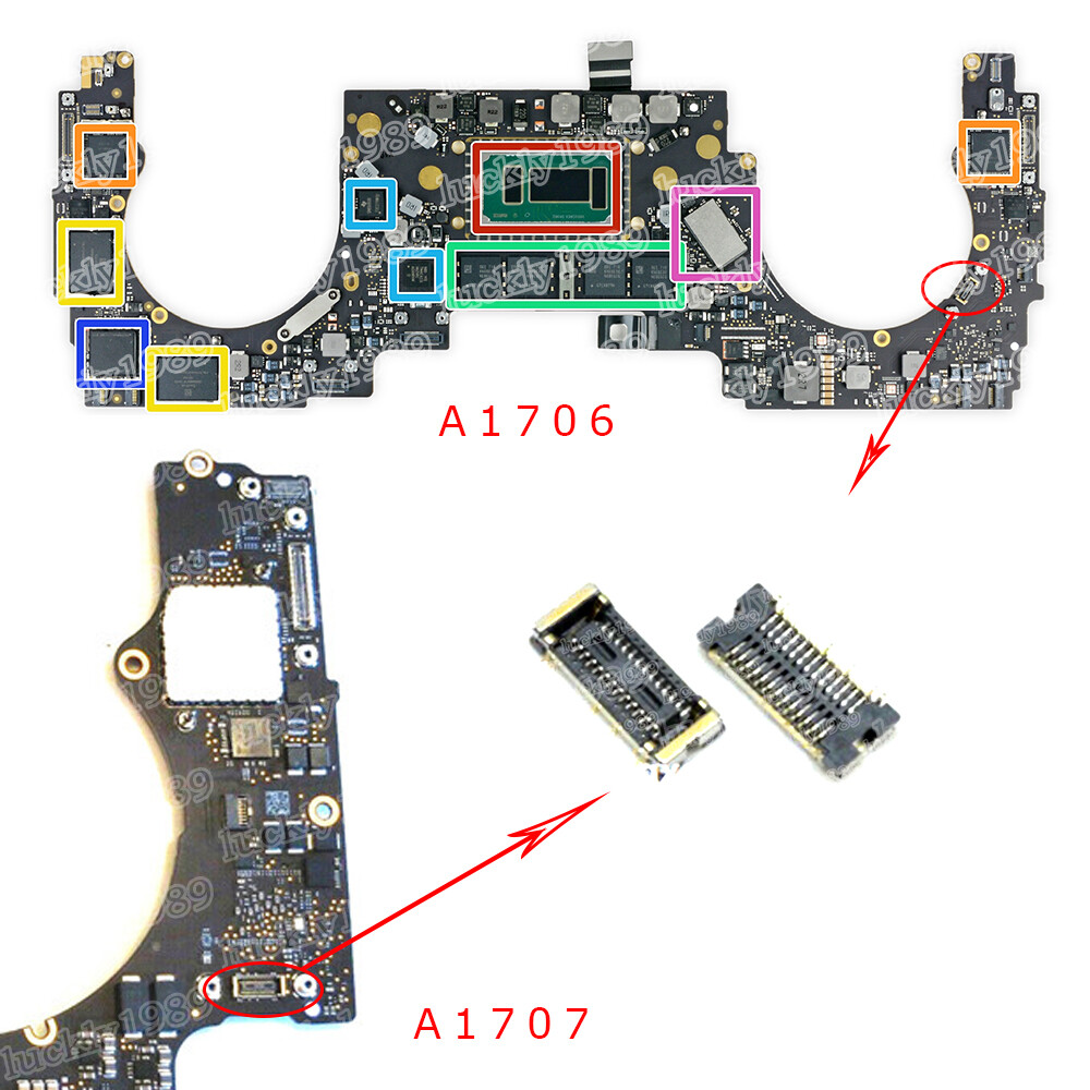 Touch Bar Replacing Logic Board Macbook Pro A1989 MacBook Pro 13