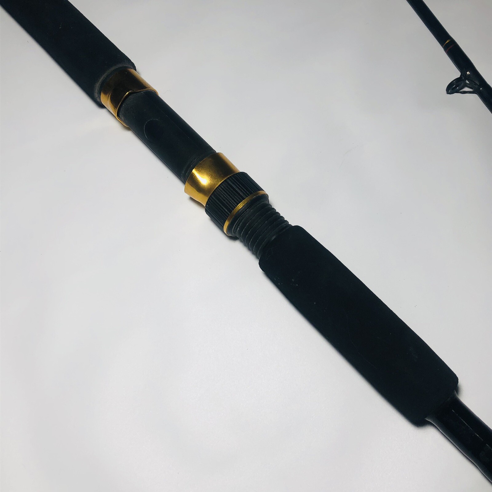 Vintage Zebco Pro Staff 8’ feet 2 Pieces Fly Fishing Rod 4365 Graphite  Composite