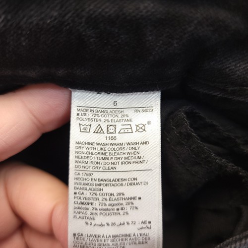 Old Navy Jeans Womens Size 6 Black Pop Icon Skinny Mid Rise Comfort Casual Denim - Picture 6 of 13