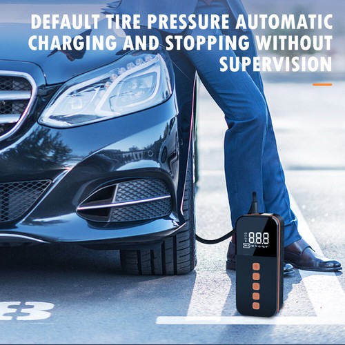 120W Car Bicycle Cordless Tire Inflator USB Rechargeable Air Compressor Pump - Picture 14 of 16