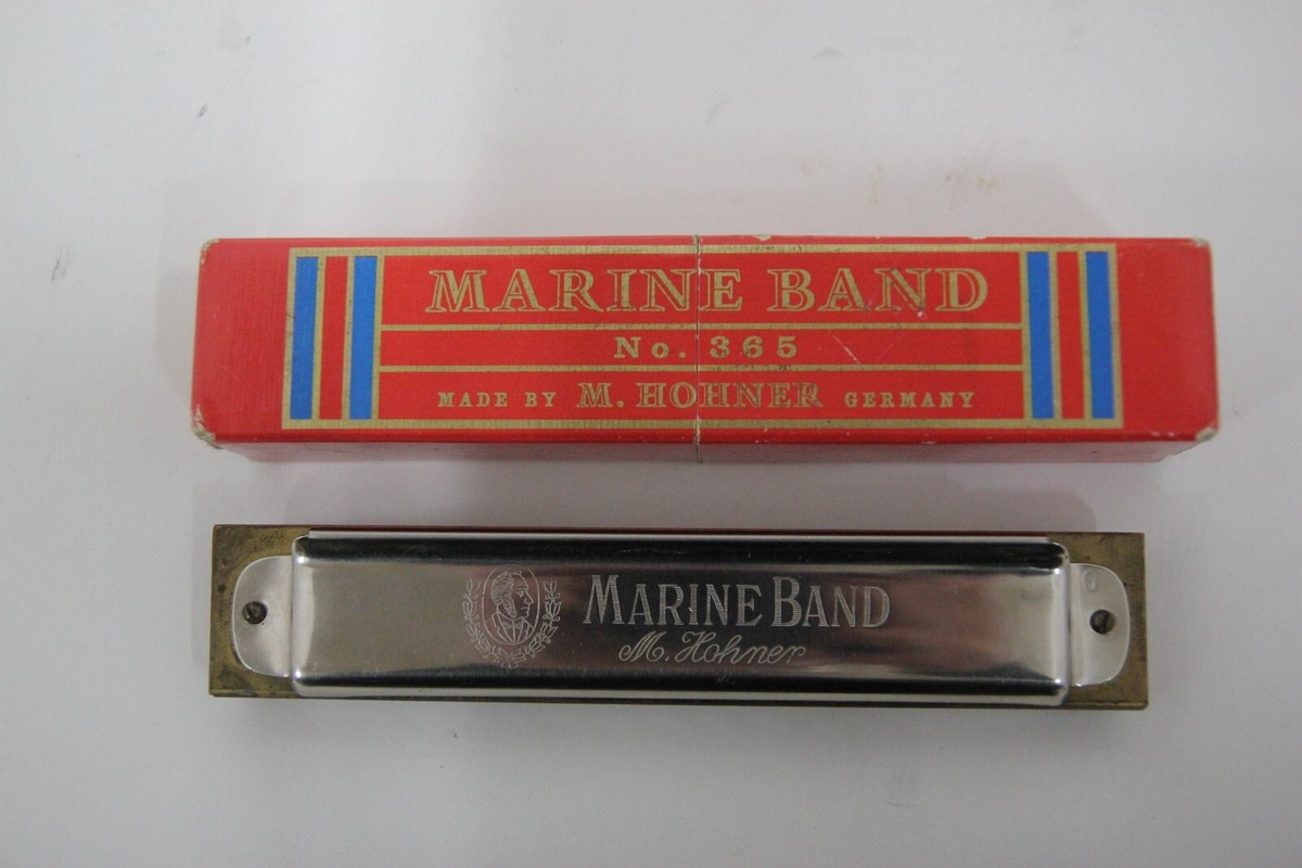 M Hohner Marine Band No 365 Harmonica Made In Germany 14