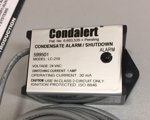 LITLE GIANT CONENSATE ALARM/CONTROL 24VAC LC-210 - BR2 - Picture 3 of 3