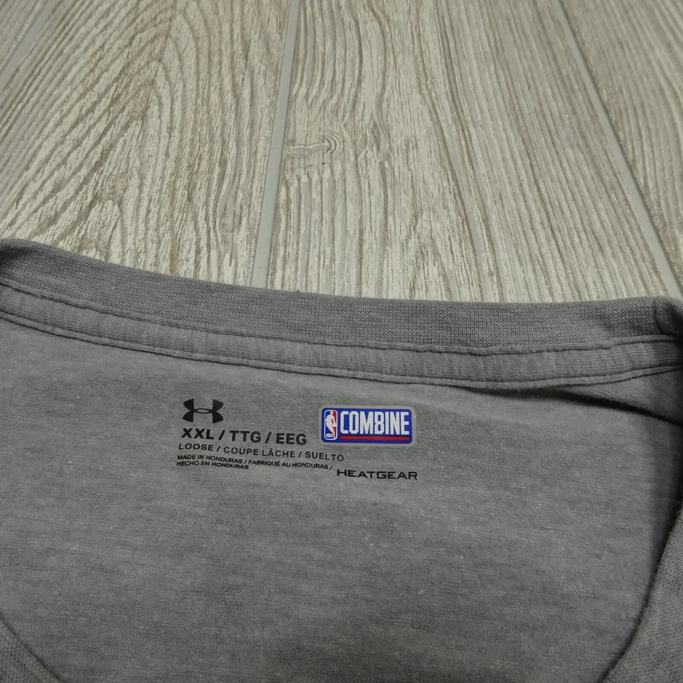 Camisa combinada Golden State Warriors Under Armour 2XL para hombre XXL camiseta de la NBA gris Foto 4 de 4