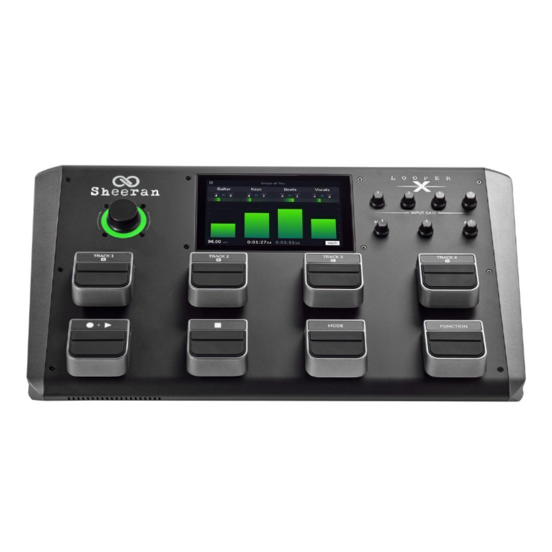 Рабочая станция Sheeran Looper X с 7 дюймовым полноцветным сенсорным дисплеем
