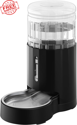 CZPET Automatic 4L Dog and Cat Water Dispenser with Stainless Steel Bowl Gravity - Picture 10 of 12