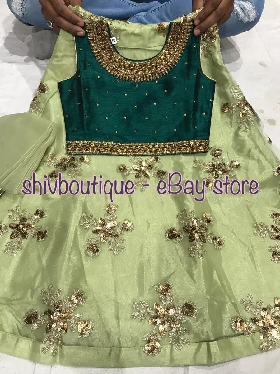 Ready Made Girls Indian Pakistani Lehenga Lengha Choli Size 26 Age 5 6 Yrs