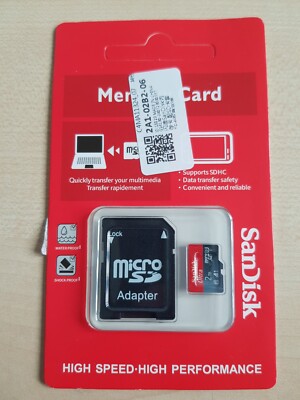 SanDisk Micro SD Speicherkarte Ultra 2 TB A1 inkl. Adapter OVP