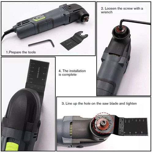 22P SÄGEBLATT MULTIFUNKTIONSWERKZEUGE ZUBEHÖR FÜR FEIN MULTIMASTER MULTITOOL - Bild 8 von 13