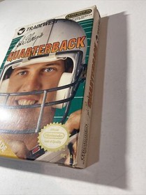 John Elway's Quarterback NES Nintendo Cart + Box Only - Authentic/ Tested