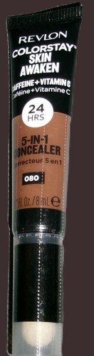Revlon ColorStay Skin Awaken 5-in-1 Concealer 24 Hours 080 Coffee Lot of 2 NEW - Picture 2 of 3