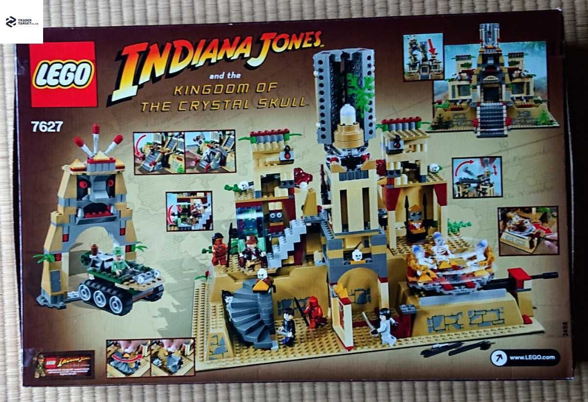 LEGO Indiana Jones Temple of the Crystal Skull 7627 In 2008 New
