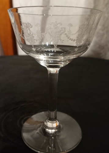 Morgantown Glass Richmond 4 1/4" Small Champagne, Liquor Cordial Glass