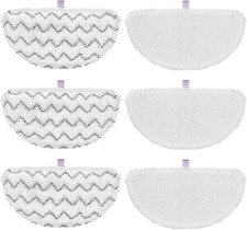 6 Pack 1940 for Bissell Steam Mop Pads for Bissell Powerfresh Steam Mop 1806 ...