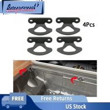 Truck Bed Tie Down Hooks 4pc Set Black Compatible For 2000-2017 Ford F150 New