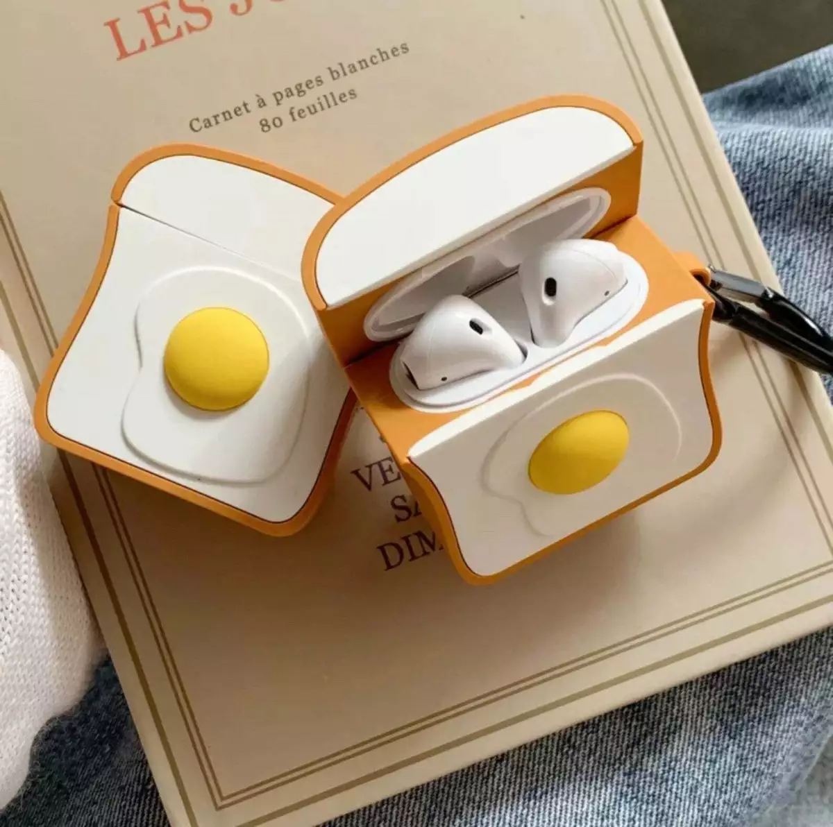 3D Funny Cartoon Cute Silicone Airpods Case for Apple Air pods 1 2 Pro Case