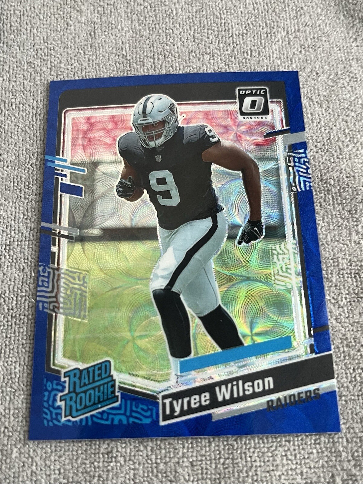 2023 Donruss Optic #262 Tyree Wilson Blue Scope