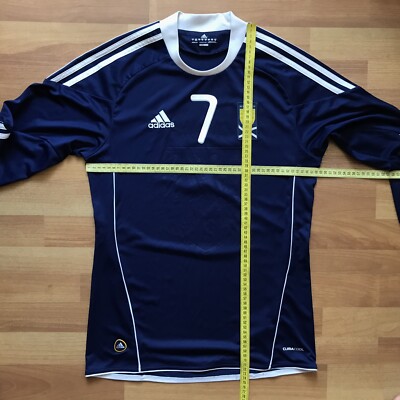 SCOTLAND 2010 2011 HOME FOOTBALL SHIRT SOCCER JERSEY LONG