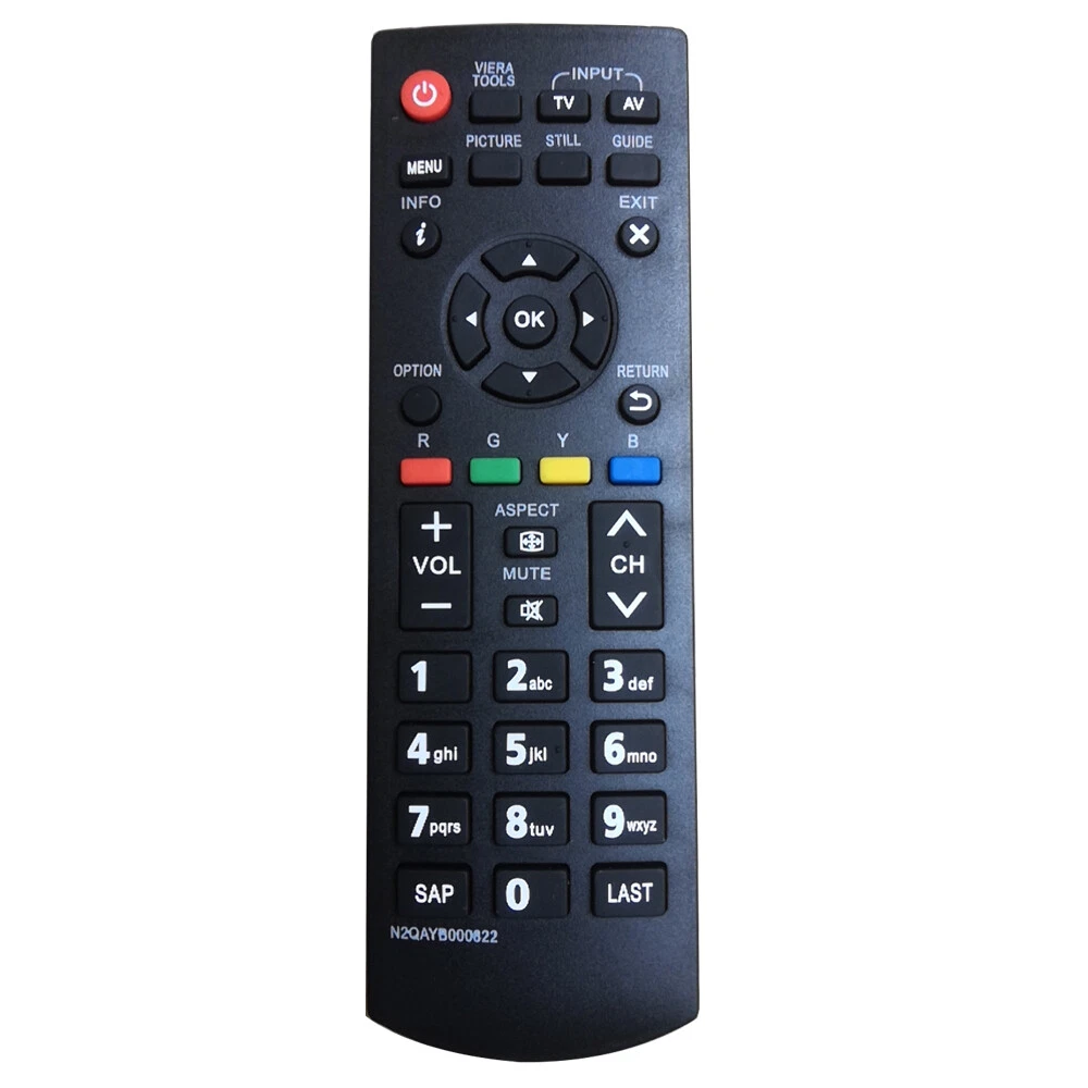 Aurabeam Telecomando Sostitutivo TV per Panasonic TX-L39E6E