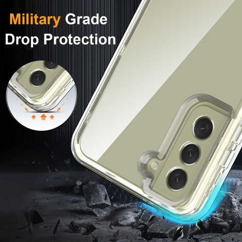 Case For Samsung Galaxy S21 FE 5G Hybrid Shockproof Heavy Duty Protection Cover - Picture 6 of 47