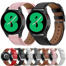 Genuine Leather Band Strap for Samsung Galaxy Watch 4/5/6 Pro 40/44mm 45 42/47mm