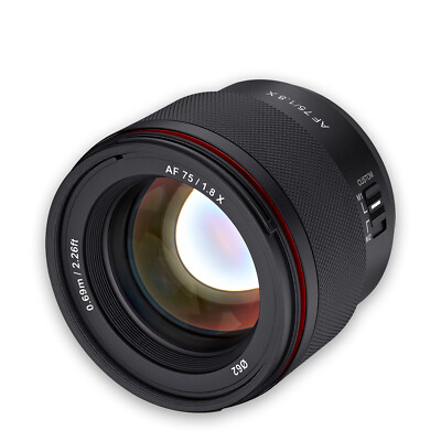 Samyang AF 75mm F1,8 für Fuji X