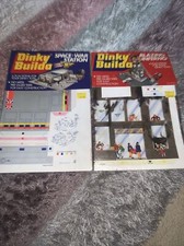 DINKY BUILDA SPACE-WAR STATION & BLAZING INFERNO CARDBOARD SCENES SEALED 1978