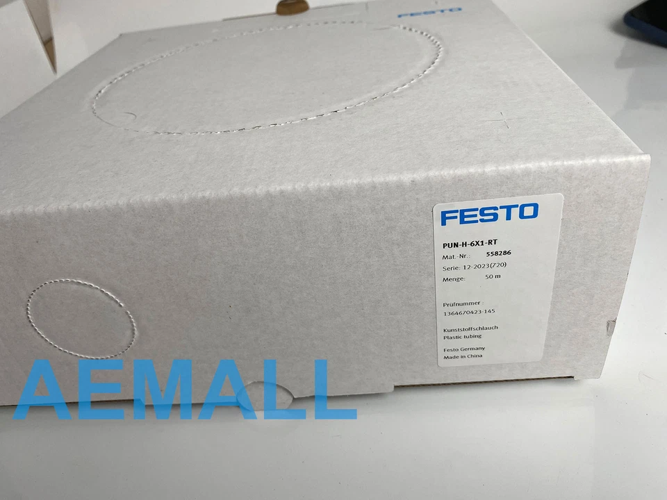 Новые в коробке пластиковые трубки Festo PUN-H-6X1-RT 558286 (50 метров или 164 фута) - Изображение 2 из 2