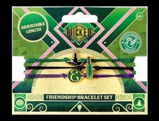 WICKED FRIENDSHIP BRACELET SET - ELPHABA - THE WIZARD OF OZ