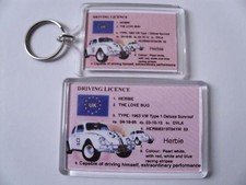 HERBIE VW CAR LOVE BUG Keyring or Fridge Magnet GIFT PRESENT IDEA