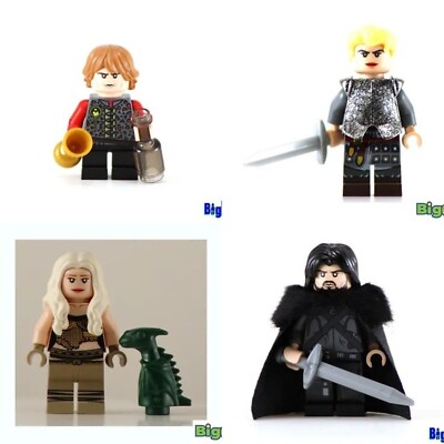 Genuine minifigures, CUSTOM PRINTED -Choose Model!-  BKB Thrones Collection