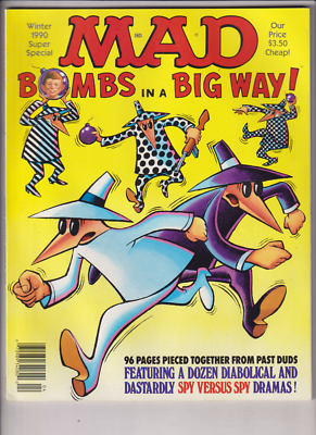 Mad Magazine Mad Bombs In A Big Way Winter 1990 121919nonr | eBay
