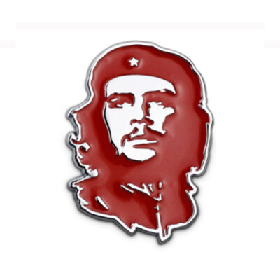 Che Guevara Revolution Auto Motorrad Emblem 3D Metall Rot Aufkleber ...