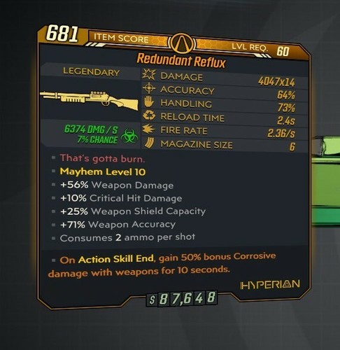 Borderlands 3 LEVEL 72 MAYHEM 10 Weapons BL3 PS4/PS5/XBOX/X/SWITCH/PC - Picture 145 of 242