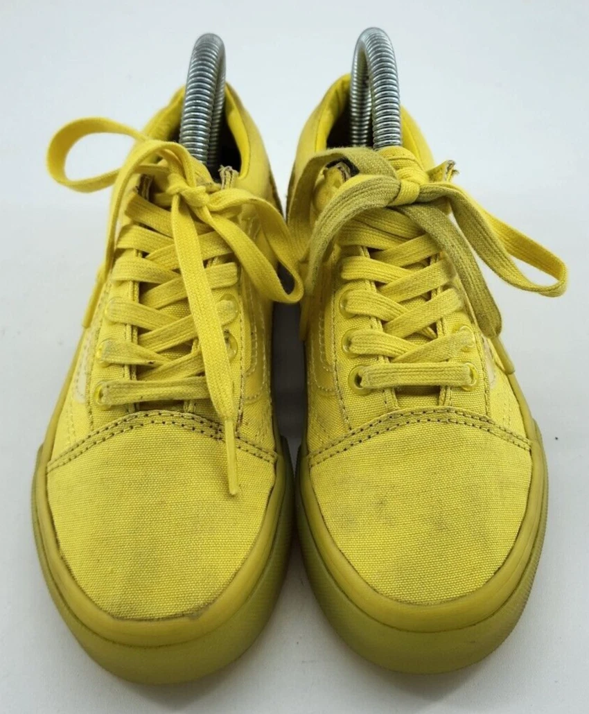 Vans mono yellow cheap