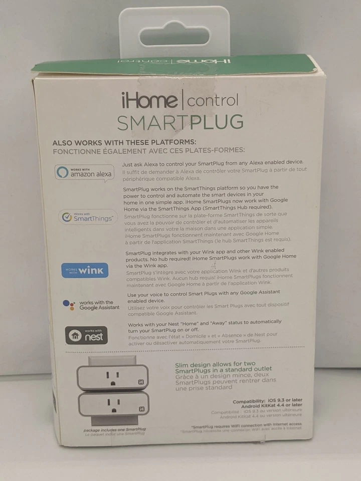 iHome Control SmartPlug WiFi certificado Foto 2 de 4