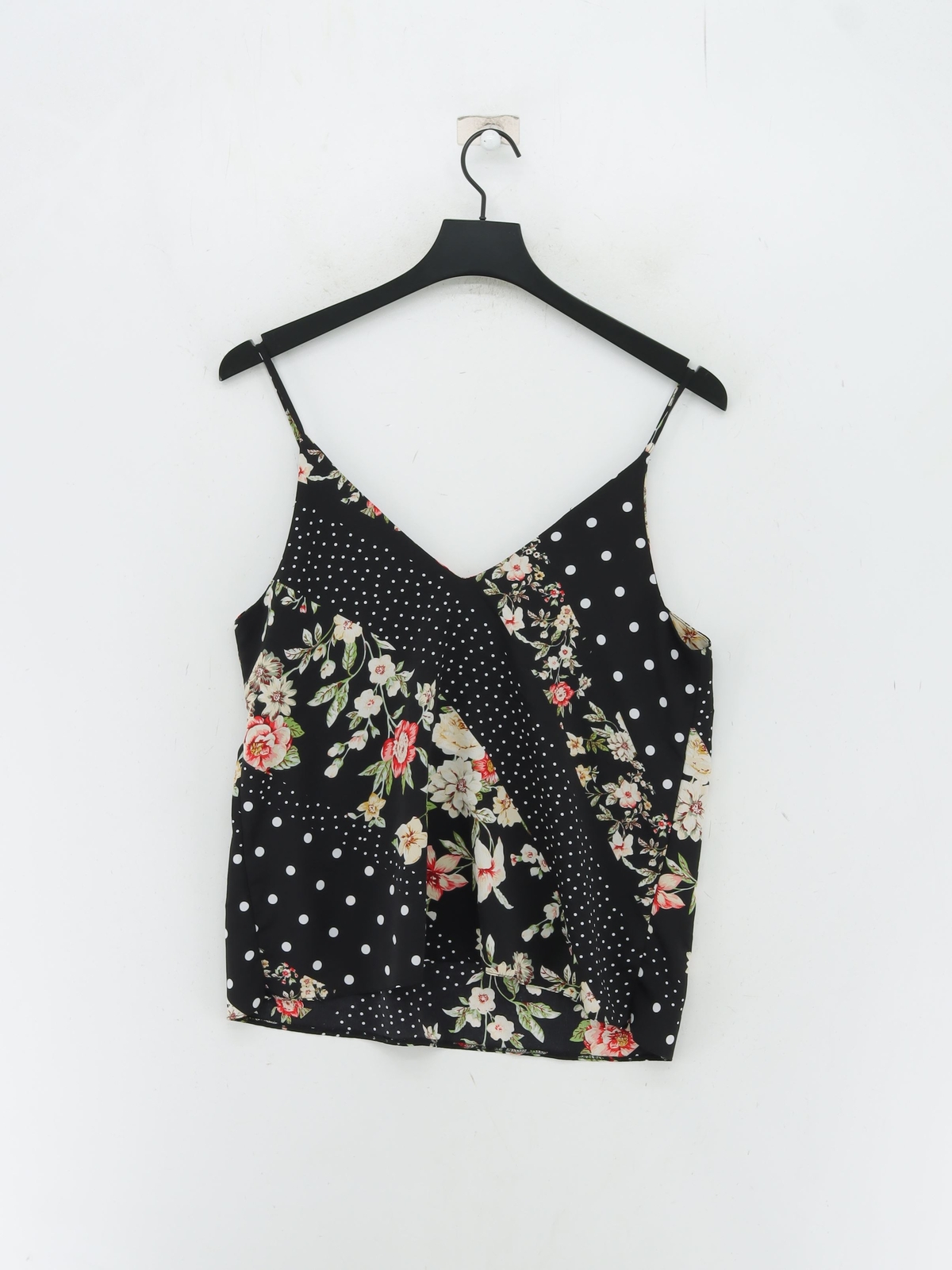 T shirt donna New Look UK 12 nera 100% altra camicia