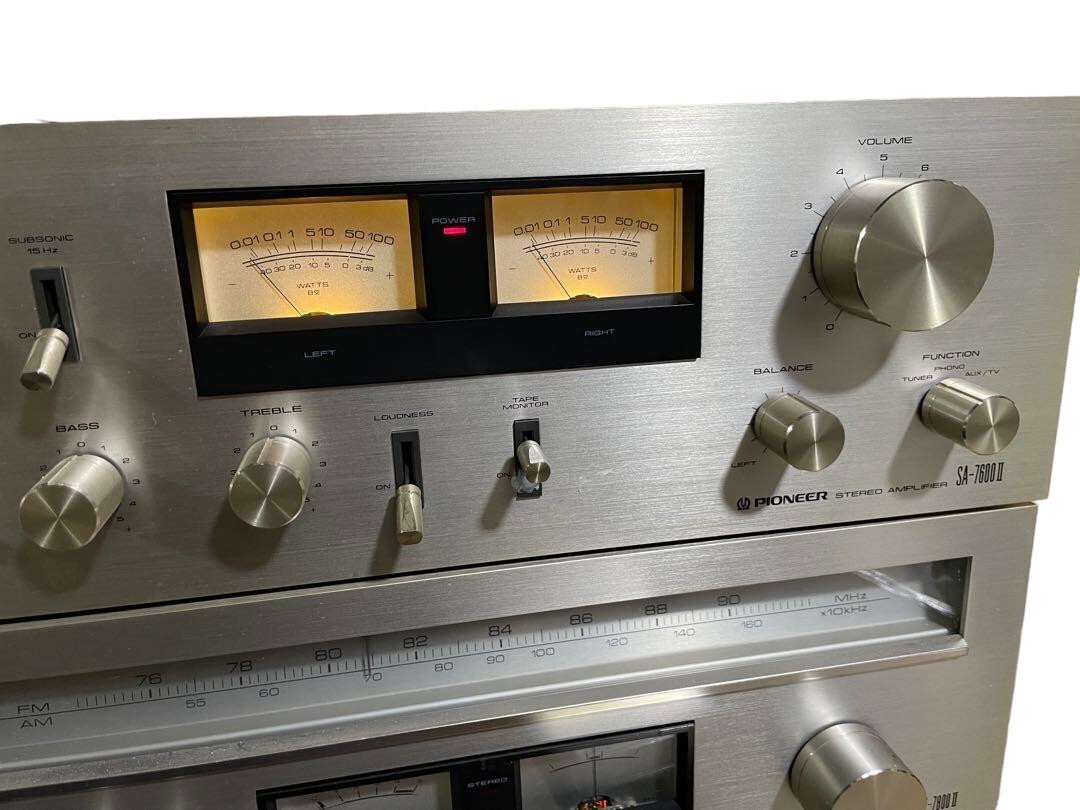 Pioneer Pioneer TX-7800Ⅱ CT-405 SA-7600ⅡDT-400 set stereo Pioneer Pioneer TX-7800Ⅱ CT-405 SA-7600ⅡDT-400 set stereo