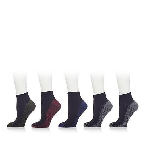 Мужские охлаждающие гольфы Copper Fit из 5 упаковок, черные, размер M (6-12)