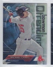 MICHAEL CHAVIS 2018 Bowman Chrome #BOWMAN TRENDING REF RC #-MC Red Sox