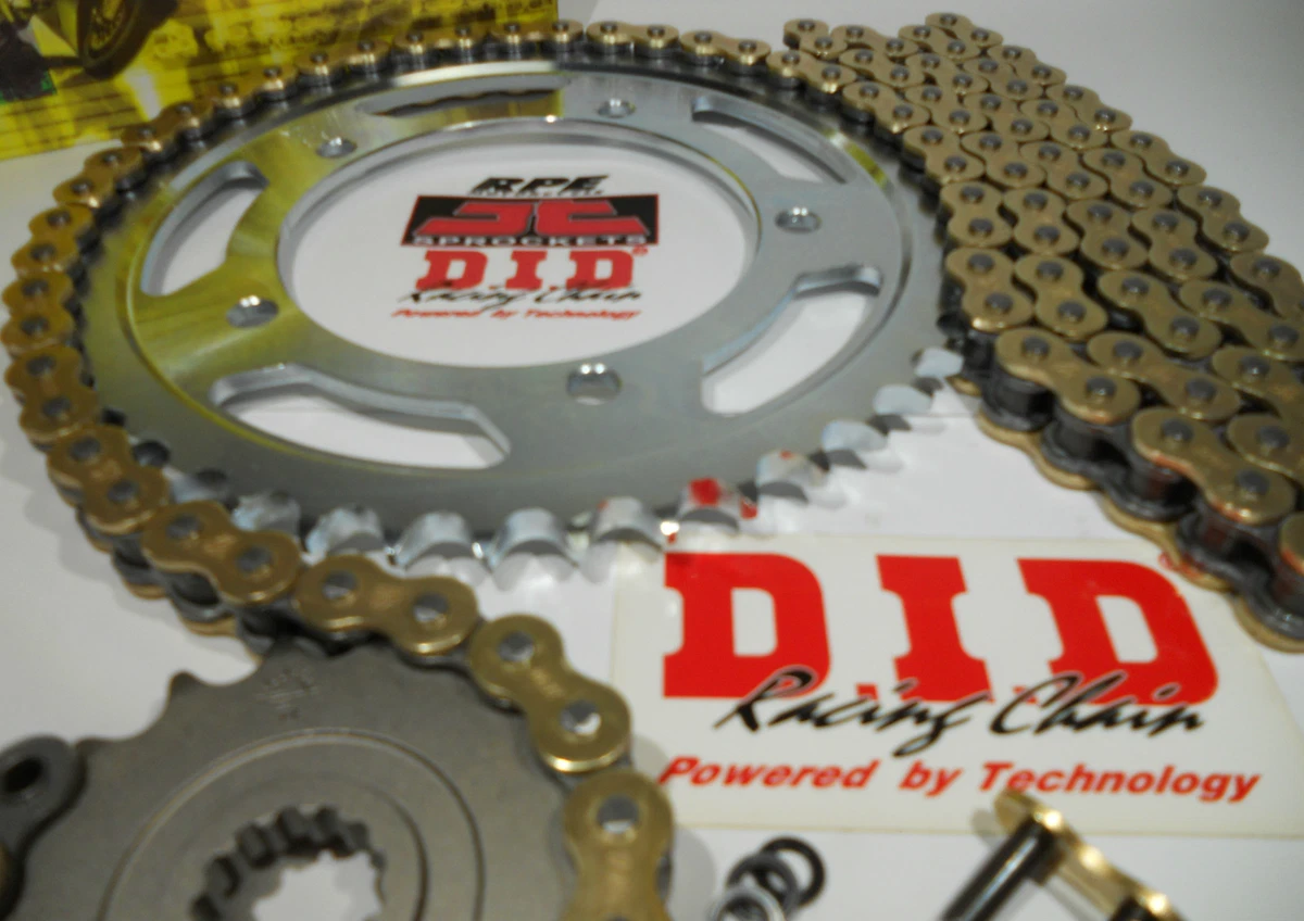 HYOSUNG GT250 GT250R 04 11 DID Gold X Ring CHAIN AND SPROCKETS KIT Premium Kit