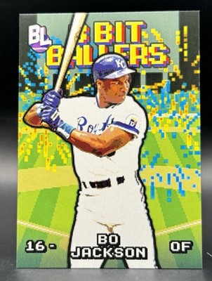 Bo Jackson 2023 Topps Big League 8 Bit Ballers #8B-18 Kansas City Royals