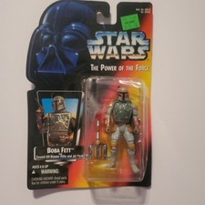 Star Wars The Power of the Force Boba Fett Action Figure 1995 Kenner NIP