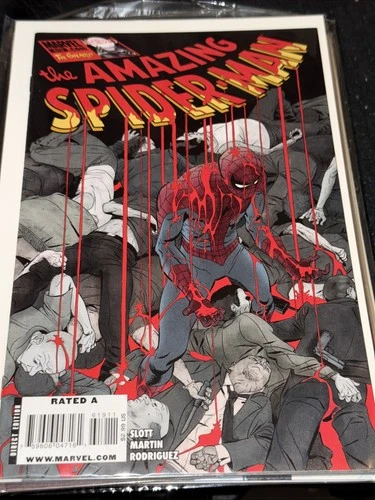 Amazing Spider-Man #619 NM 2010  Marcos Martin Cover