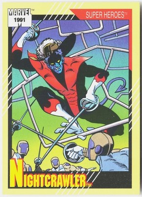 1991 Impel Marvel Universe II #11a Nightcrawler