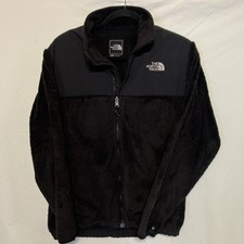 Youth Kid's The North Face Black Denali Polartec Fleece Full Zip Jacket Size XL