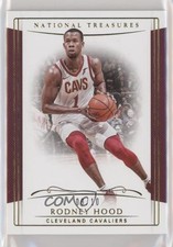 2018-19 Panini National Treasures Gold 8/10 Rodney Hood #17 0l1