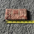 Vintage Handmade Needlepoint Eyeglass Case Geometric Designs Glasses Holder — photo 7